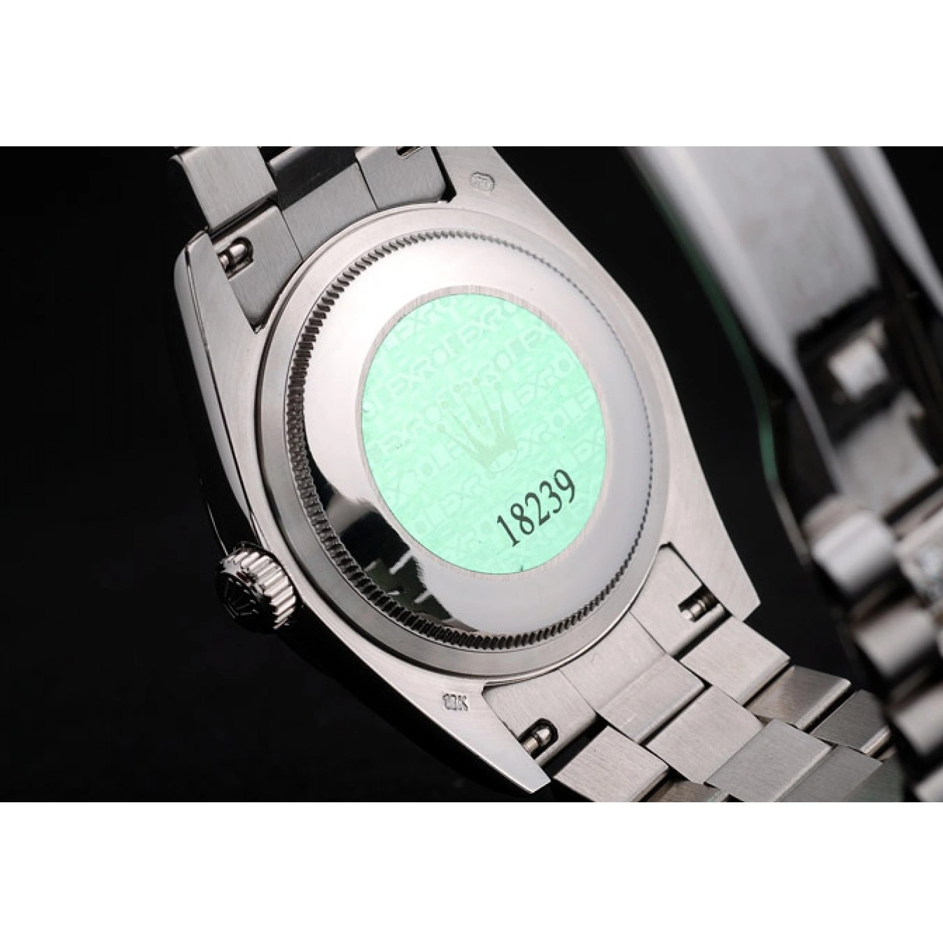 Aaa fake watches 41986 Plated Dial Rolex Plated Diamond Diamond Steel Stainless DayDate Bracelet 0728